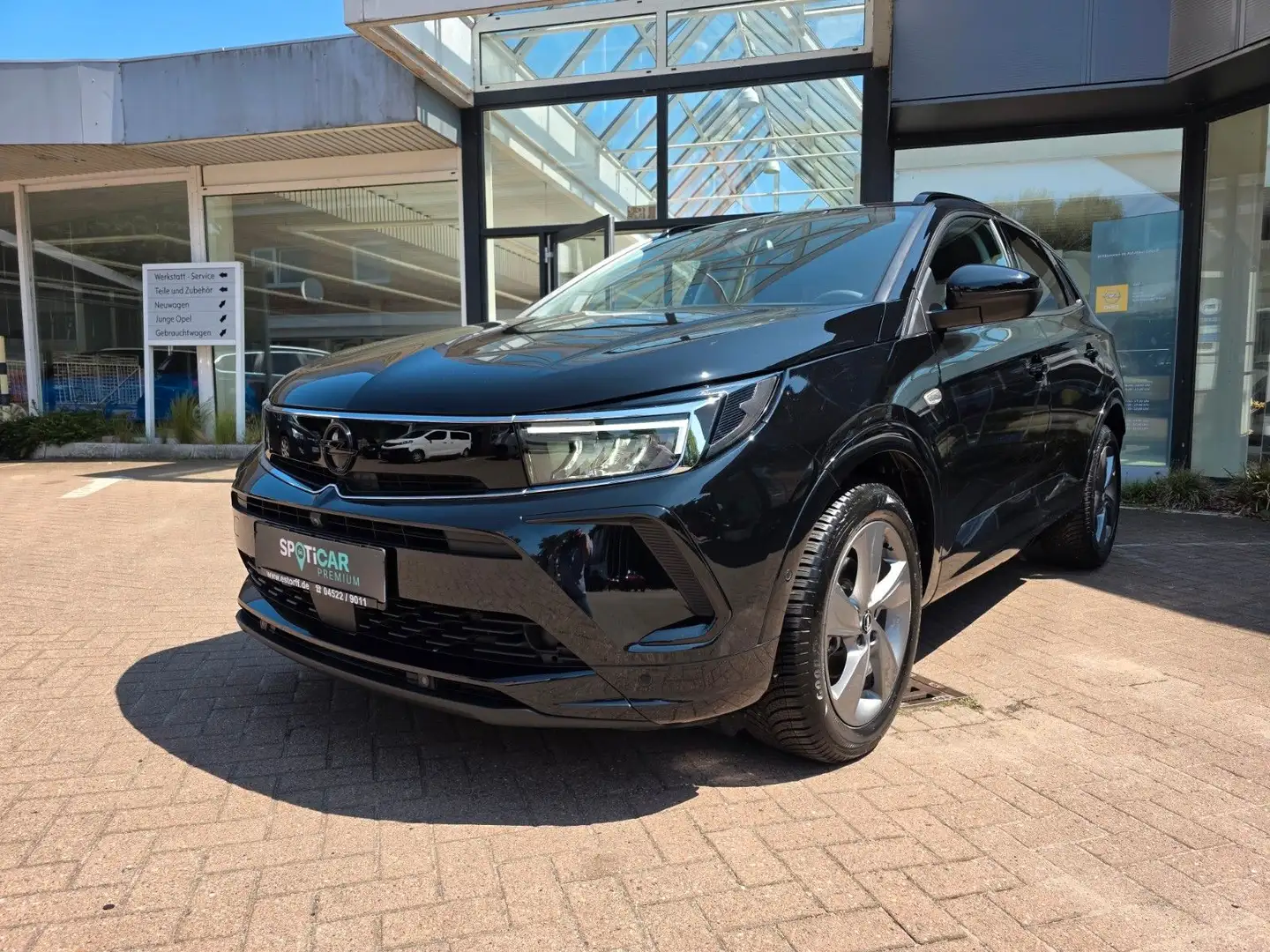 Opel Grandland X Grandland GS Line 1.2 Automatik Schwarz - 1