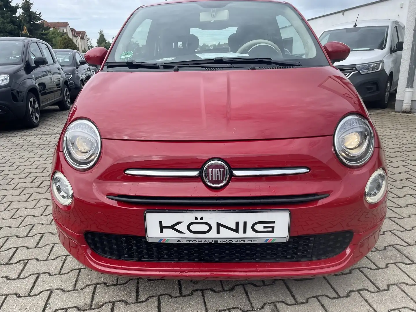 Fiat 500C 1.0 Club Cabrio Klima*Carplay*Einparkhilfe Rot - 2