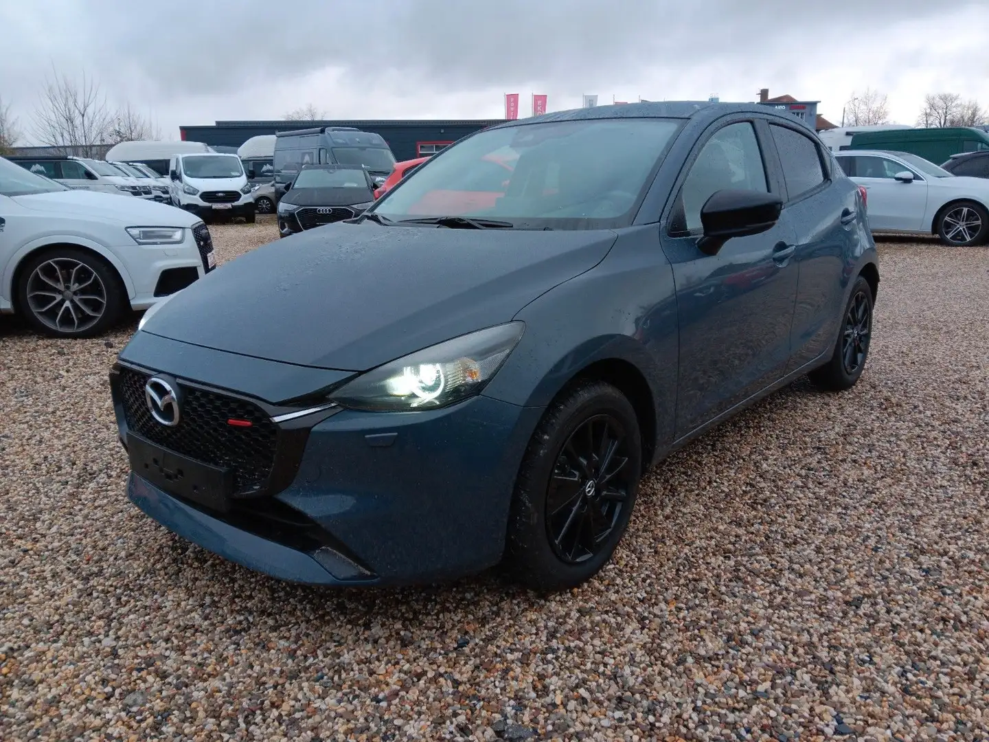 Mazda 2 Lim. Homura Hybrid Klima LED Kamera Alu SHZ Grau - 1