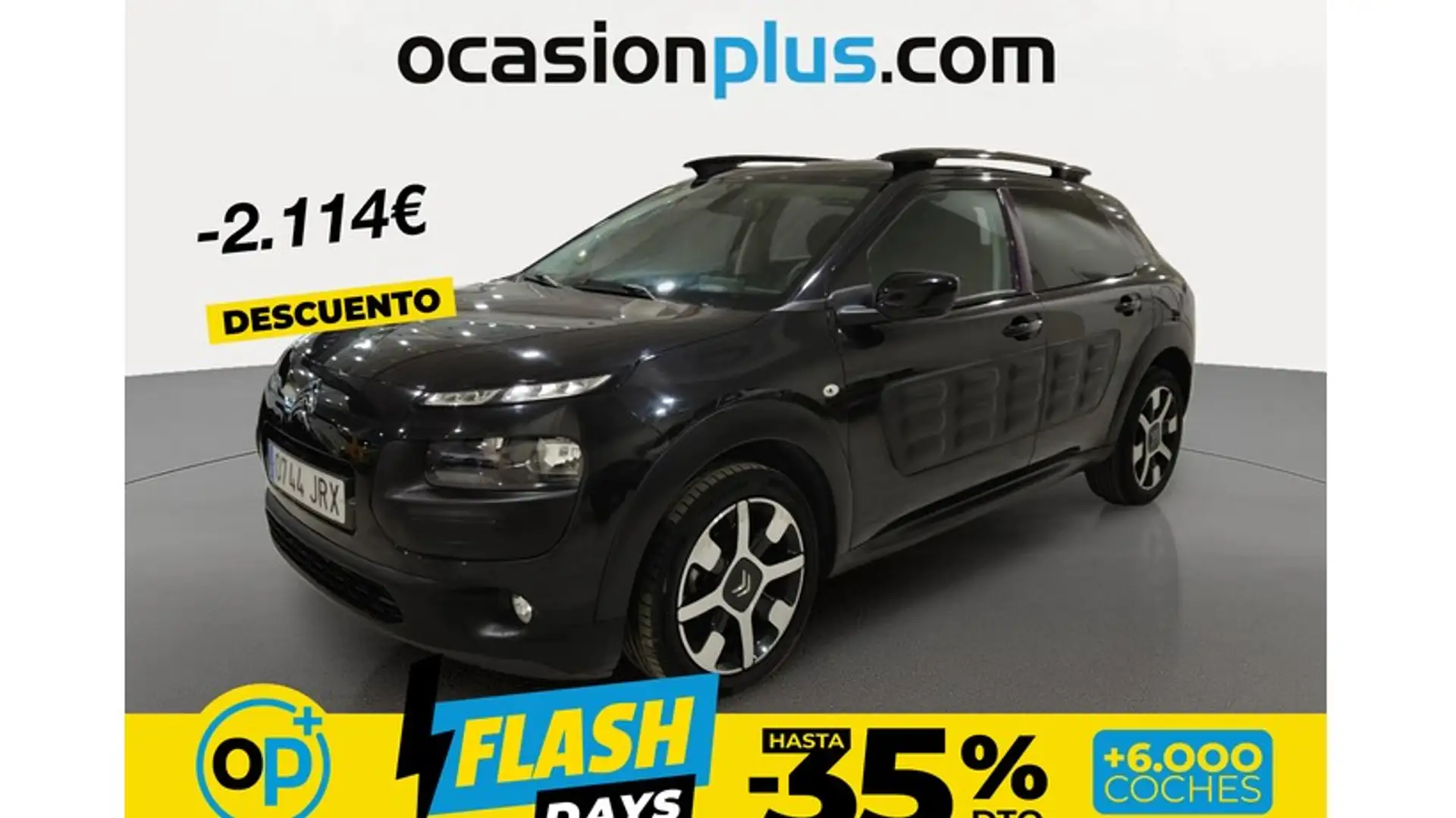 Citroen C4 Cactus 1.2 PureTech Feel 82 Negro - 1