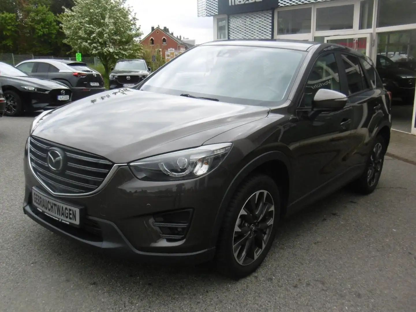 Mazda CX-5 Sports-Line AWD LED Ledersitze elektr.  Bose Navi Gris - 1