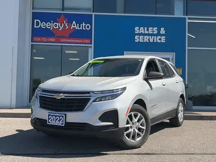 Silver 2022 Chevrolet Equinox LS AWD with 1LS SUV / Crossover Four-Wheel Drive 6-Speed Automatic