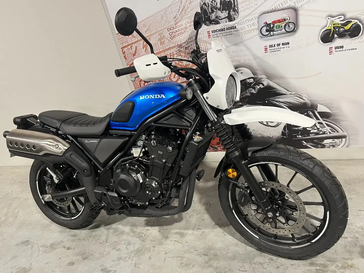 Honda CL 500 Scrambler met opties als nieuw (BTW moto) - 1