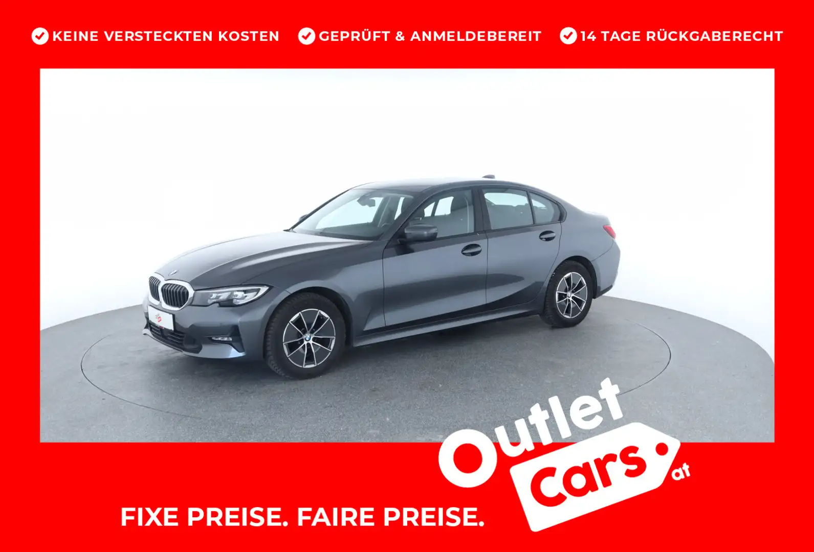 BMW 316 BMW 316d 48 V Aut. Szürke - 1