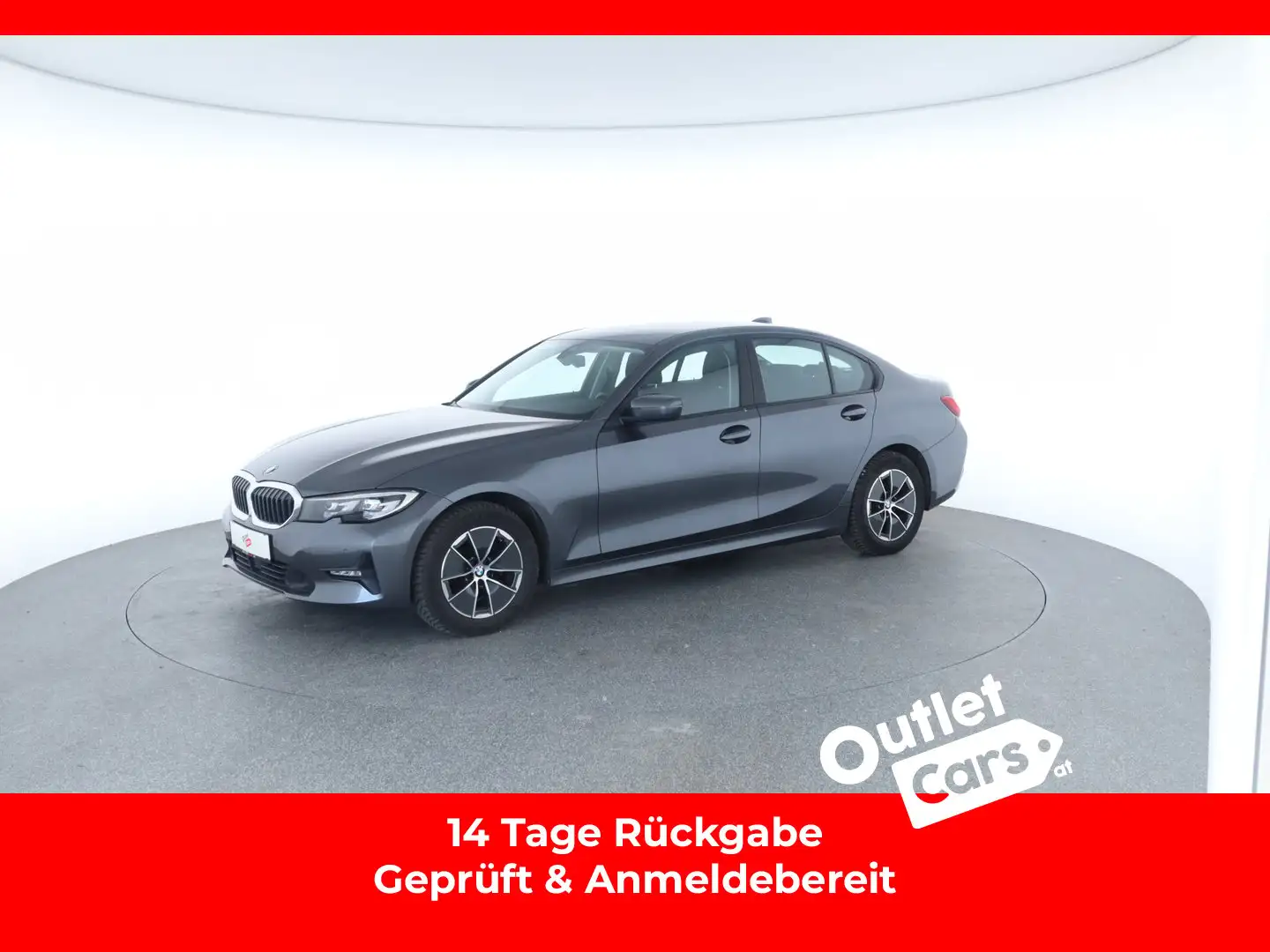 BMW 316 BMW 316d 48 V Aut. Gris - 1