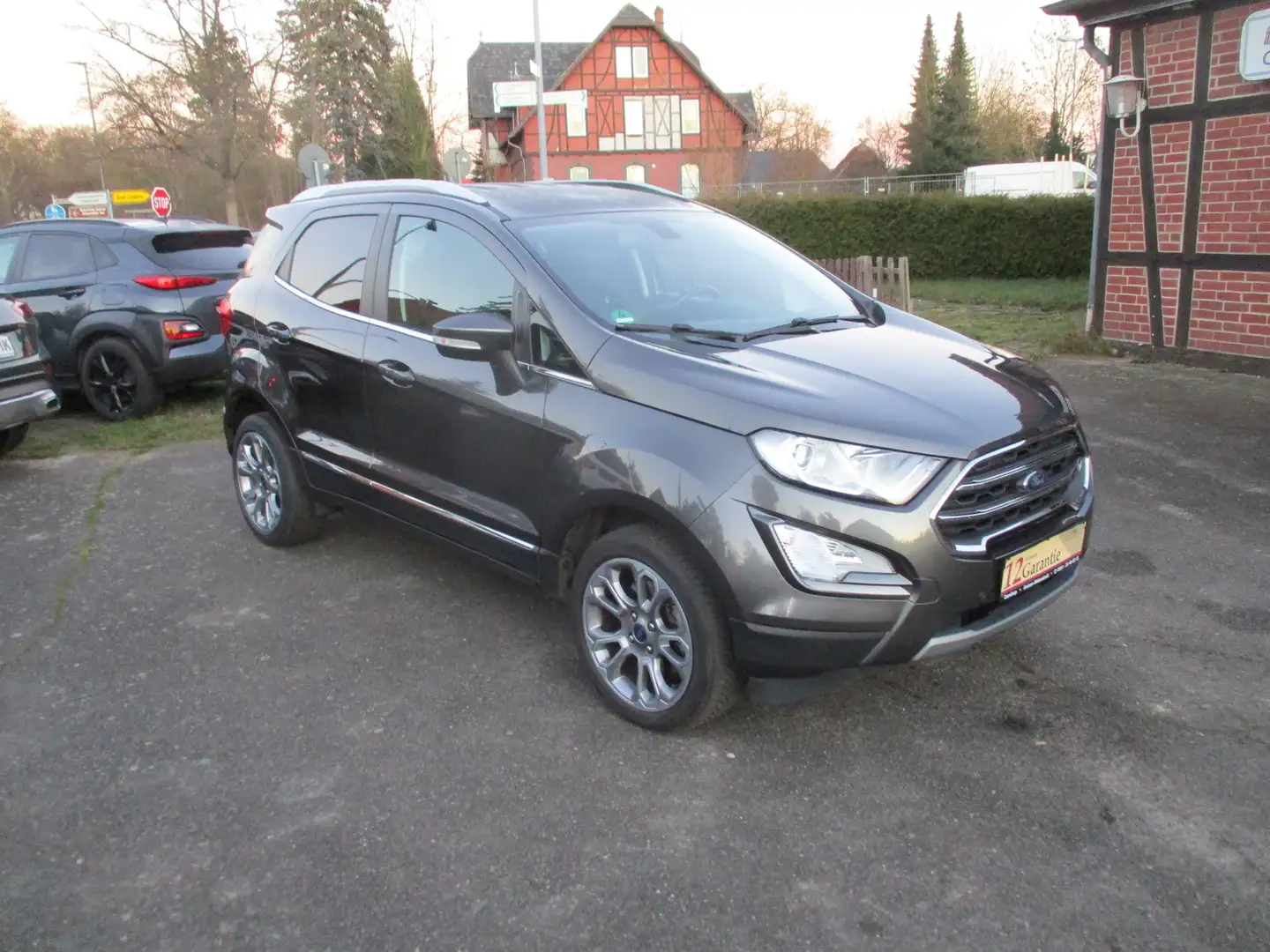 Ford EcoSport Titanium / Teilleder / AHK / Garantie . . . Grau - 2