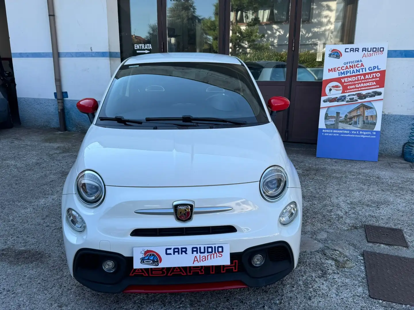 Abarth 500 500 1.4 16v versione pista 160cv Weiß - 1