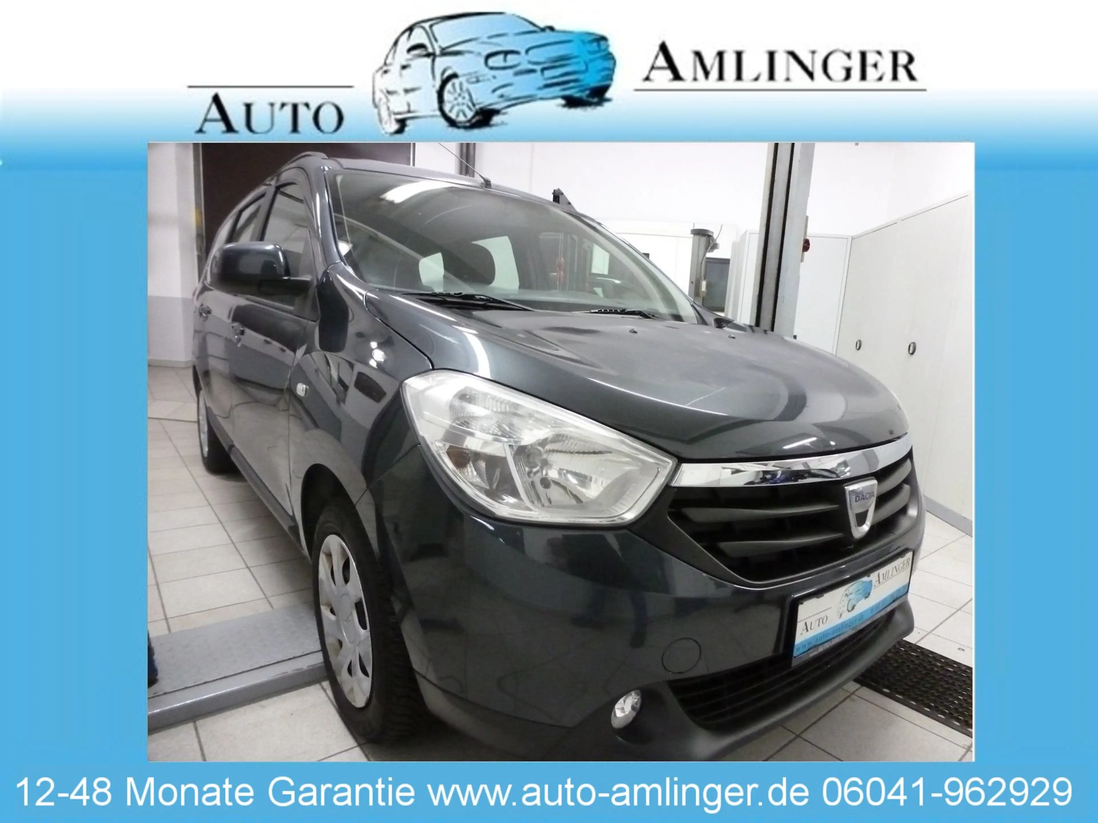 Dacia Lodgy Laureate2.Hand Scheckheft 24 Mo.Gara Navi.