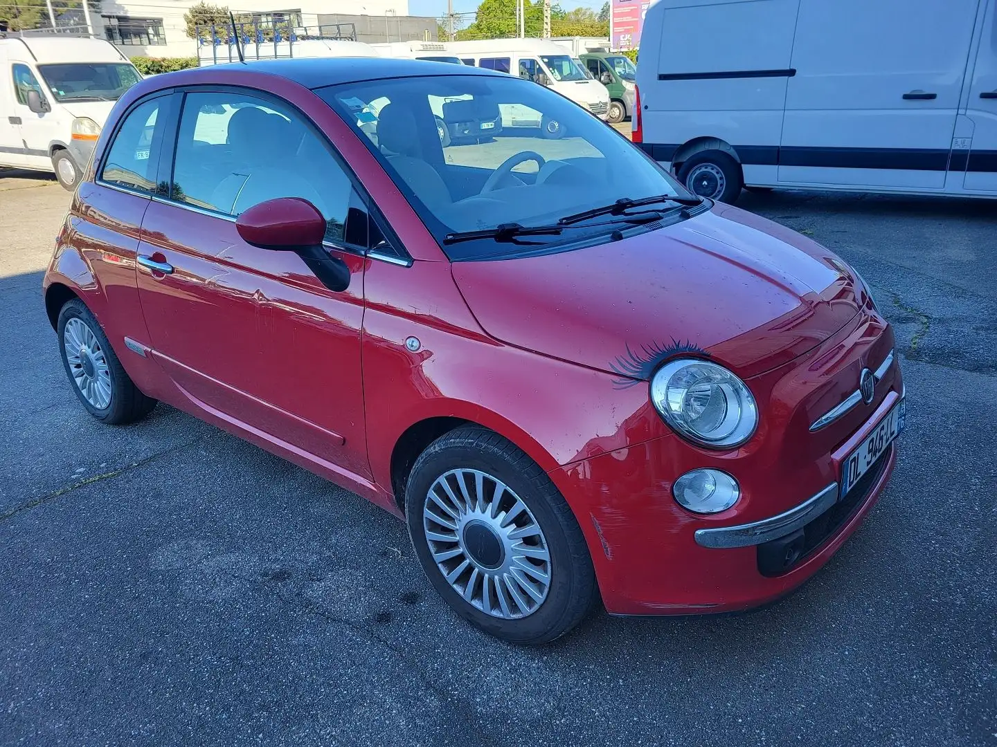 Fiat 500L 1.2 8V 69CH LOUNGE Rood - 2