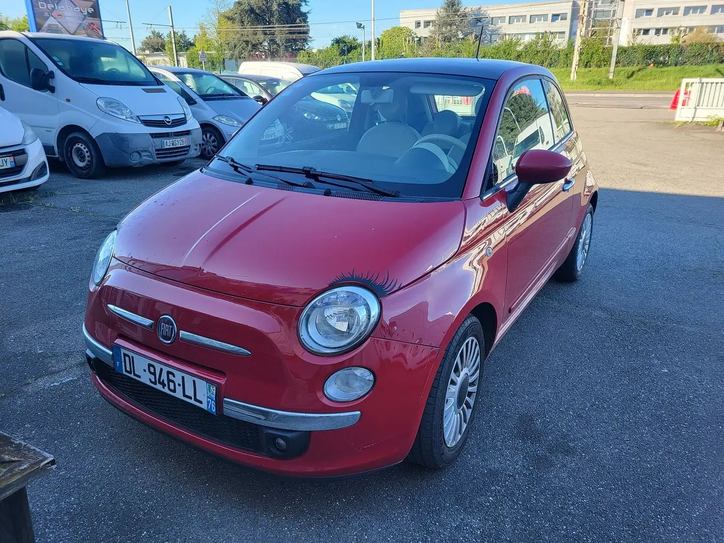 Fiat 500L 1.2 8V 69CH LOUNGE Rood - 1