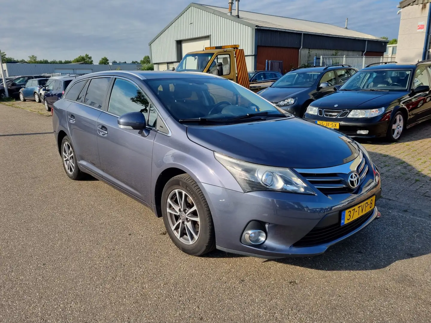 Toyota Avensis Wagon 1.8 VVTi Business automaat NAV.+ Clima Bj:20 Modrá - 2