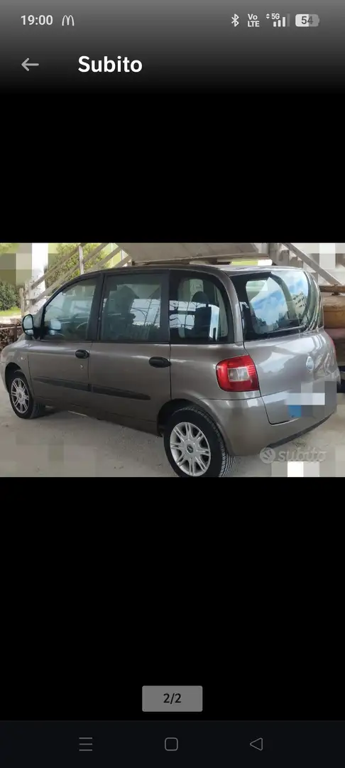Fiat Multipla Multipla 1.6 16v ELX bipower - 1