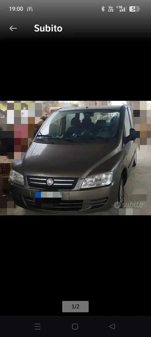 Fiat Multipla Multipla 1.6 16v ELX bipower - 2