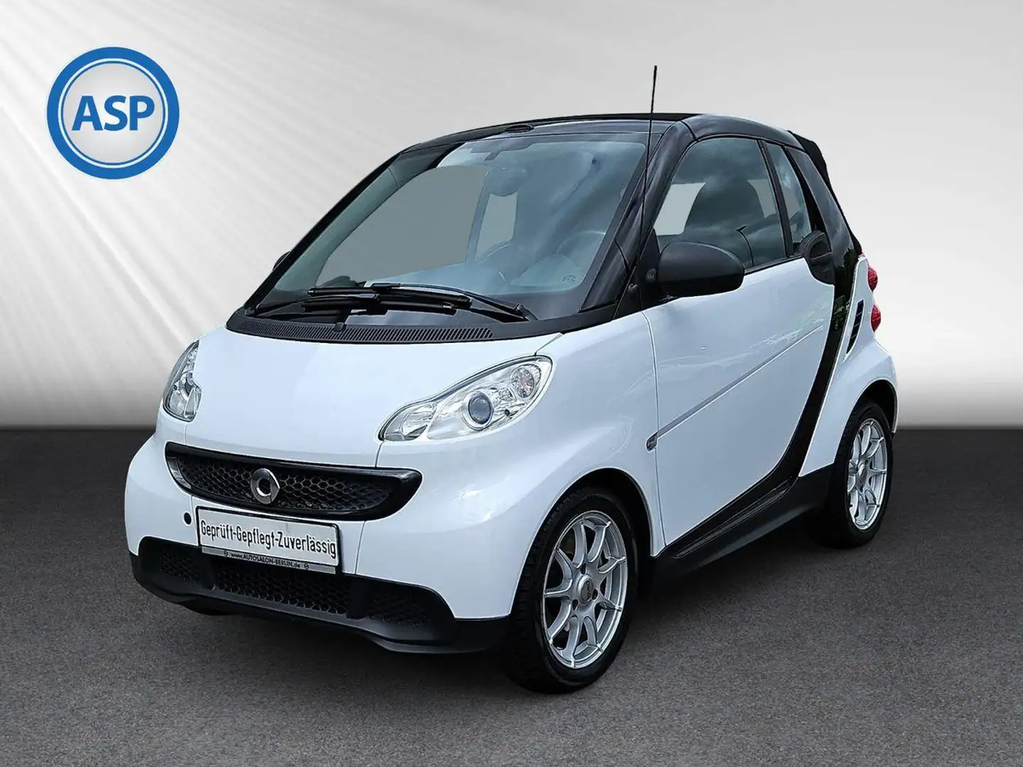 smart forTwo Cabrio Micro Hybrid Drive KLIMAAUTOMATIK Weiß - 1