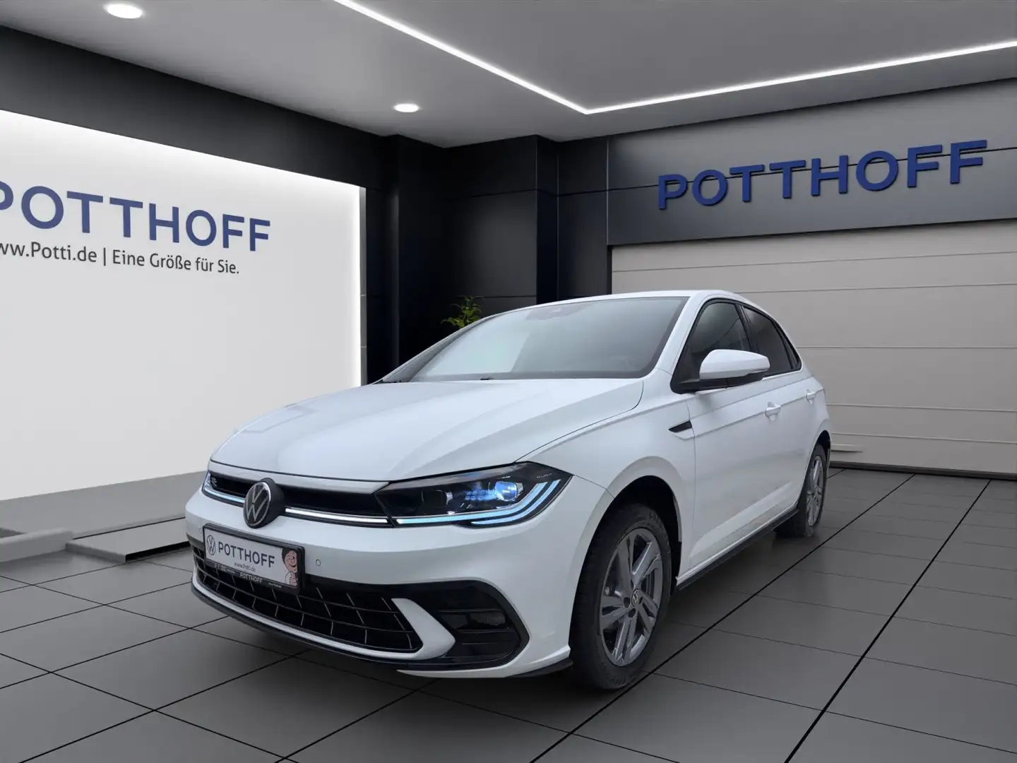Volkswagen Polo 1.0 TSI DSG R-LINE IQ.LIGHT KAMERA SITZHZG Weiß - 1