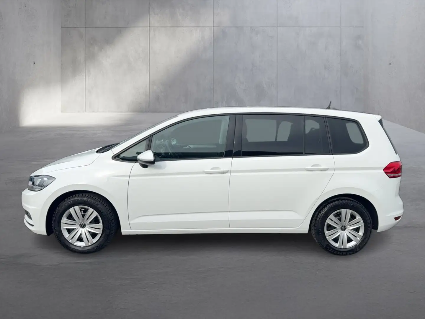 Volkswagen Touran TDI DSG Weiß - 2