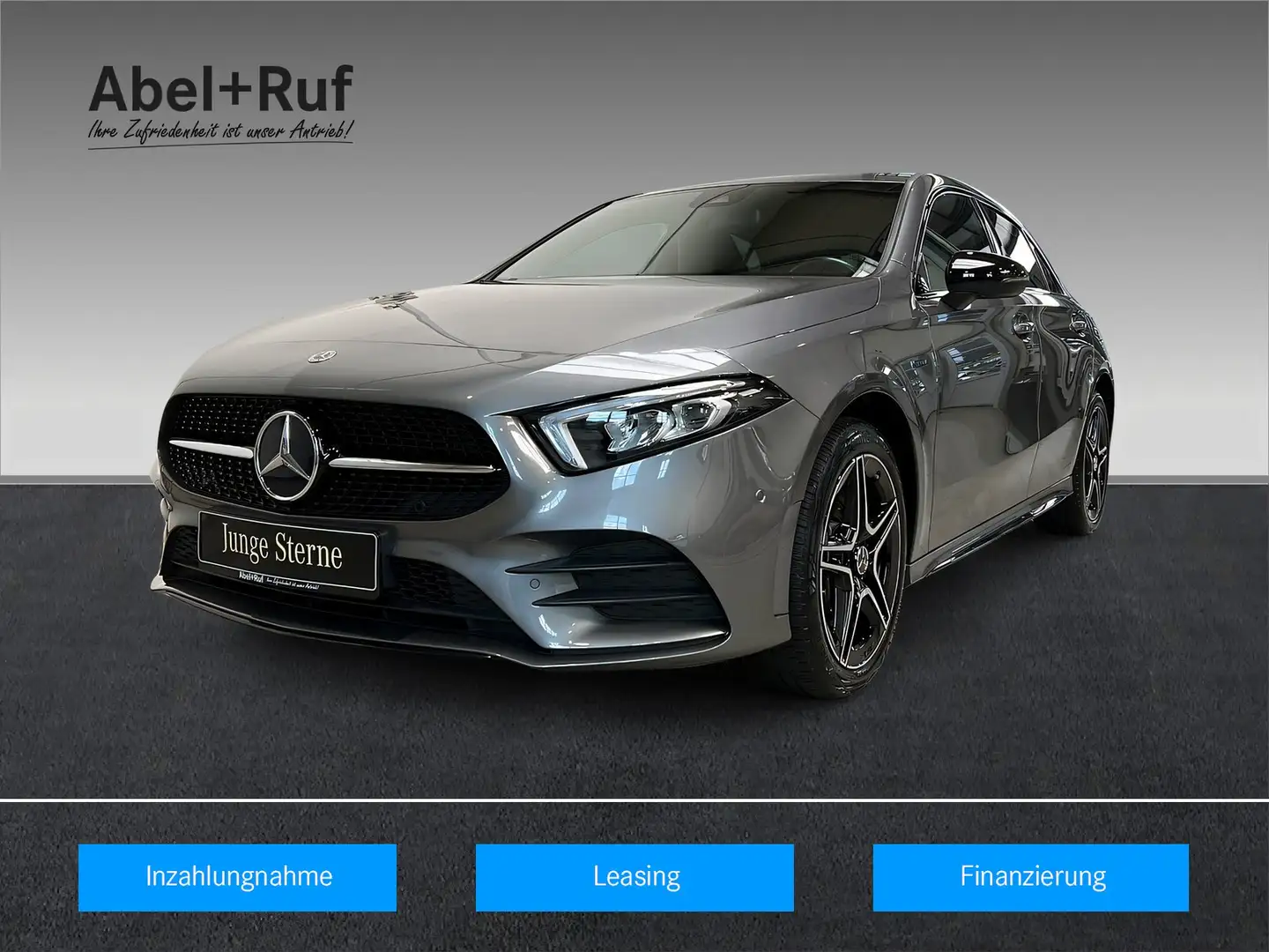 Mercedes-Benz A 250 e AMG+LED+NIGHT+Kamera+Ambiente+Carplay+DAB Gris - 1