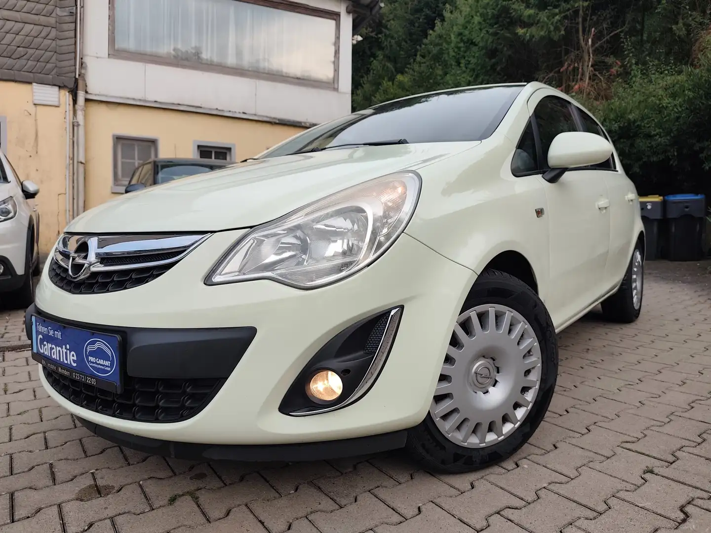 Opel Corsa 1.4 /100PS/Navi/Klima/Lenkrad&Sitzhzg/Tempomat/ESP Weiß - 1