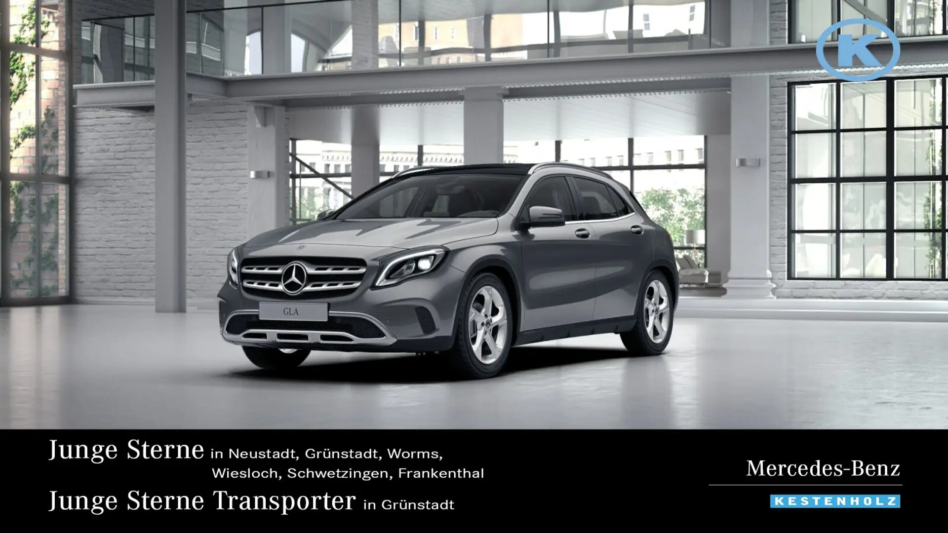 Mercedes-Benz GLA 180 GLA 180 Sport URBAN+PANORAMA+LED+SITZHZ+TEMPOMAT Grau - 1