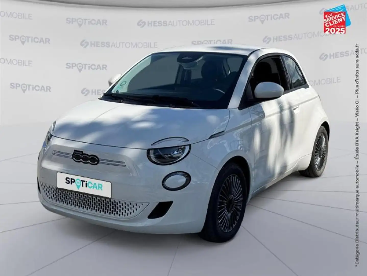 Fiat 500e e 118ch Icône Blanc - 1