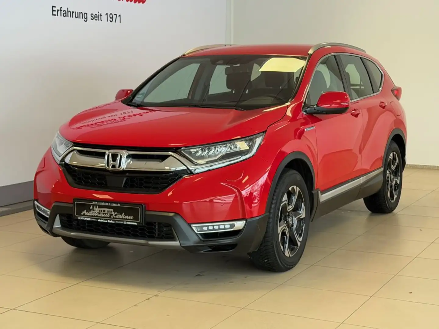 Honda CR-V 2.0 i-MMD Hybrid Elegance +Anhängerkupplung+ Rot - 2