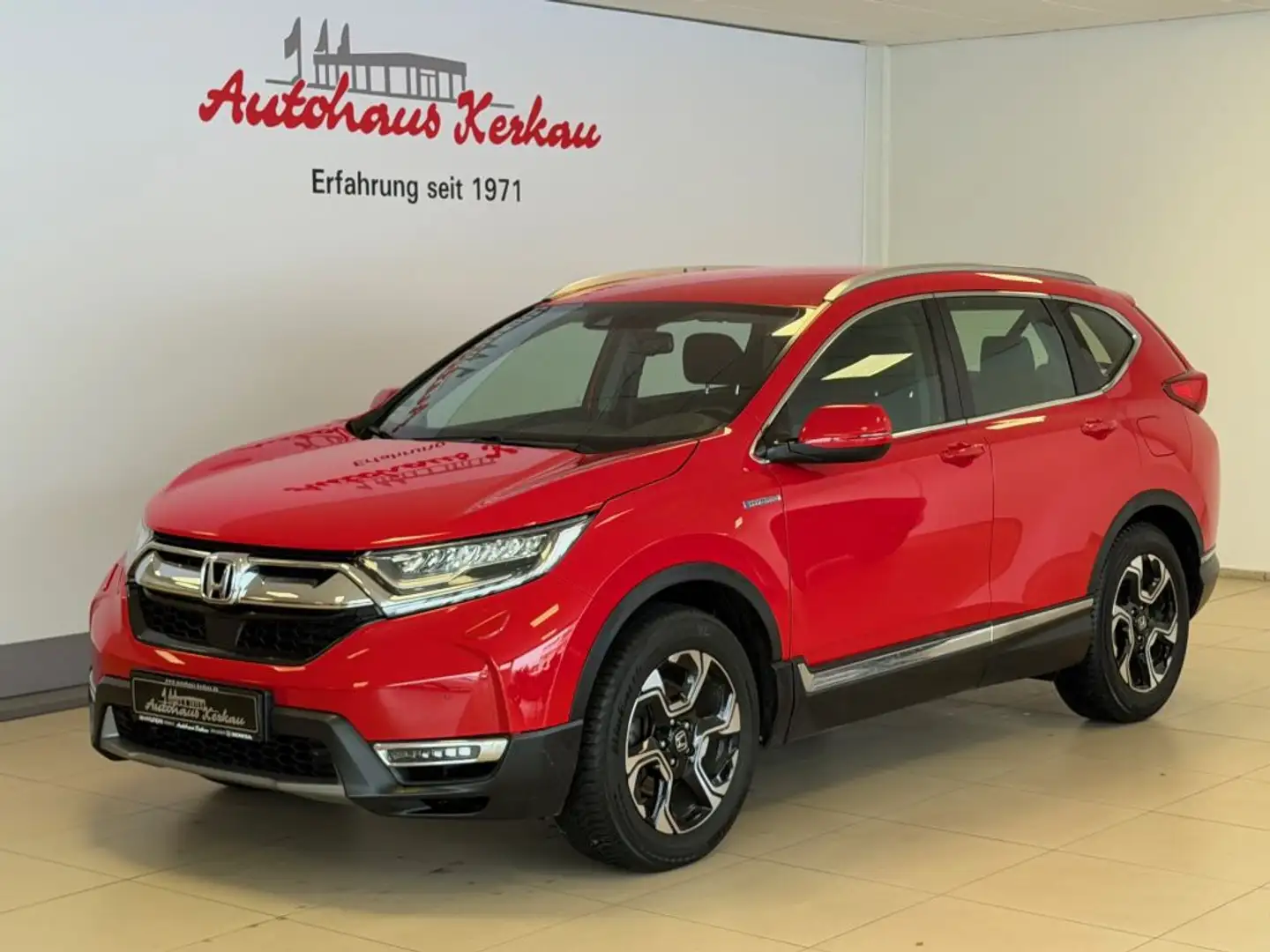 Honda CR-V 2.0 i-MMD Hybrid Elegance +Anhängerkupplung+ Rot - 1