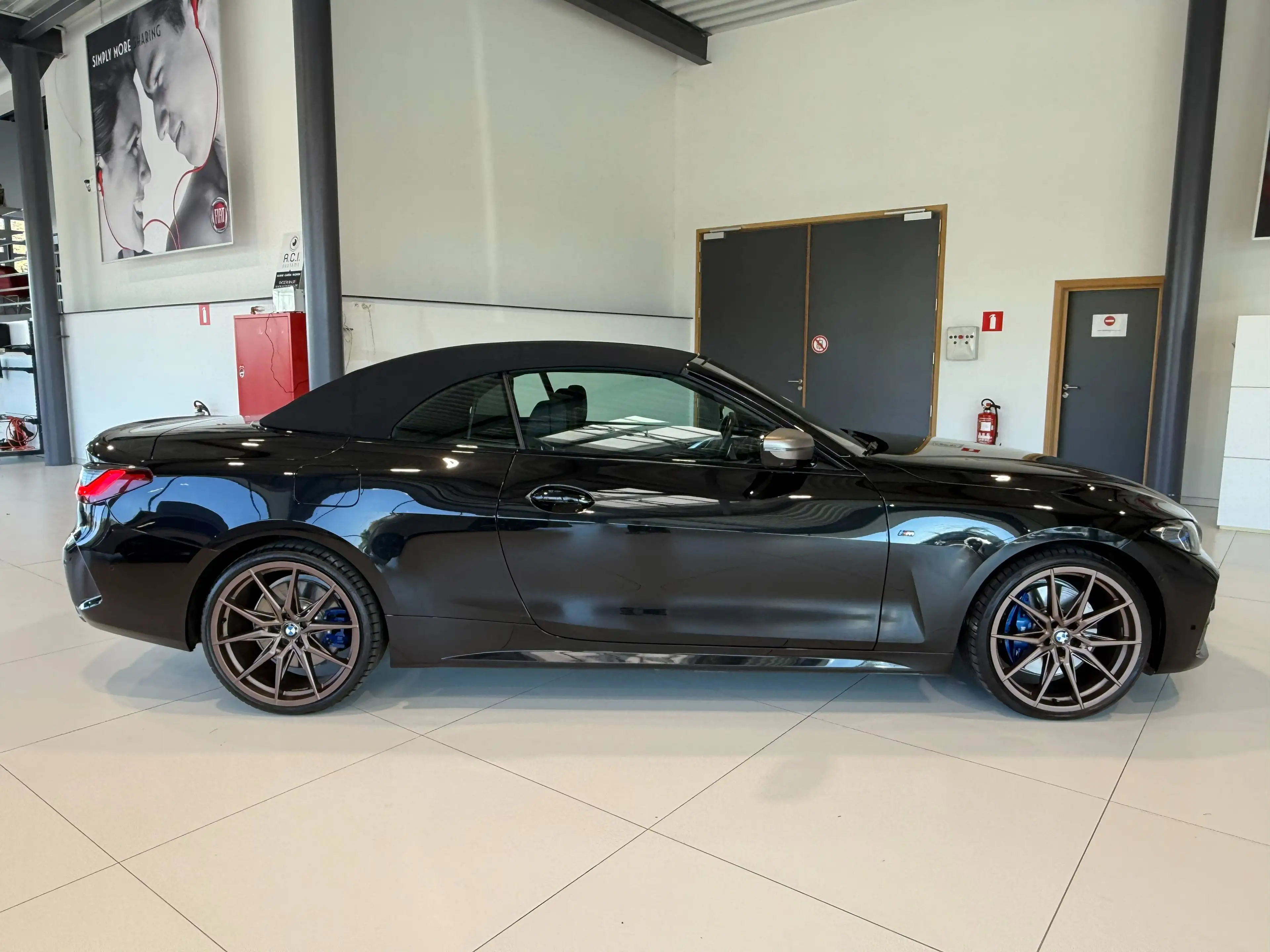 BMW 440 Cabrio M440i XDRIVE - NEW MODEL - PACK M - 44.000 KM - TVA DEDUCTIBLE - A VOIR — photo 9