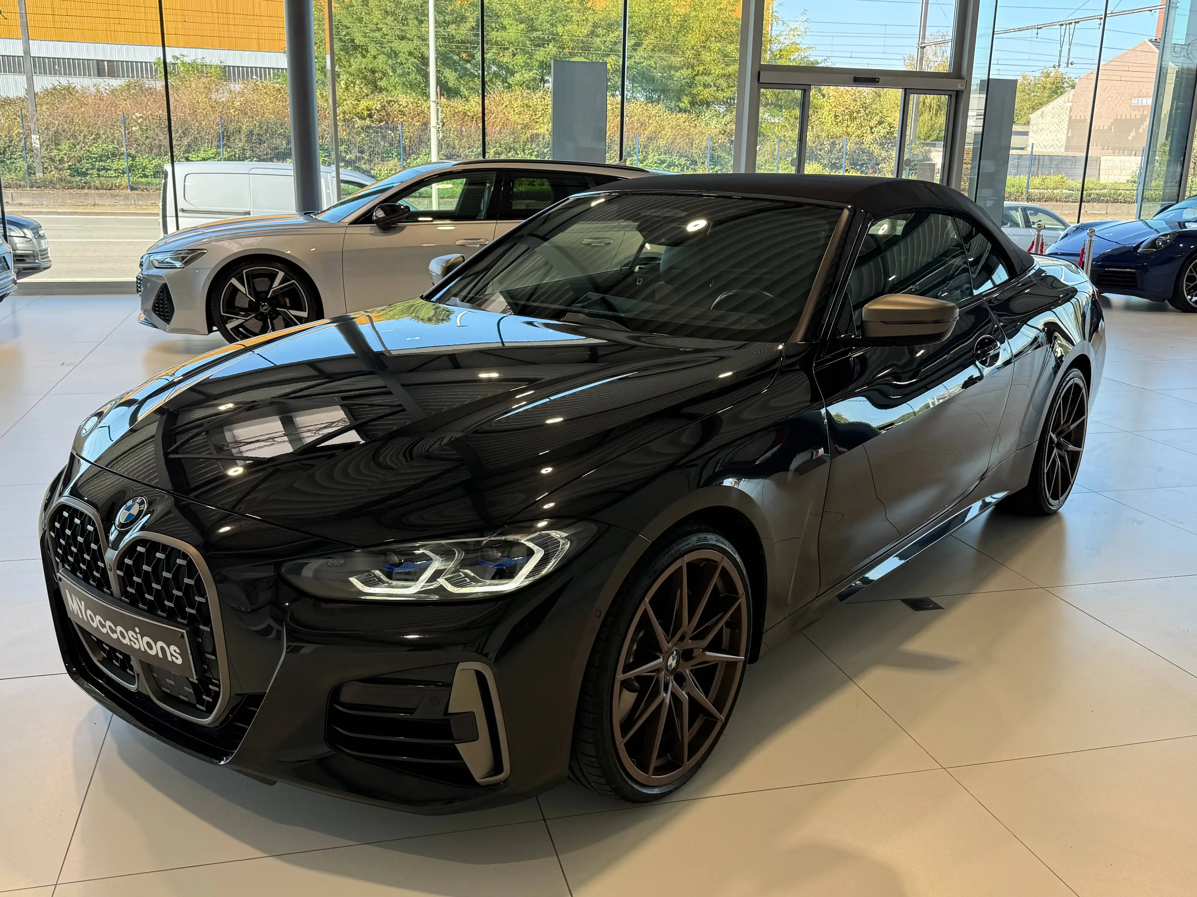 BMW 440 Cabrio M440i XDRIVE - NEW MODEL - PACK M - 44.000 KM - TVA DEDUCTIBLE - A VOIR — photo 3
