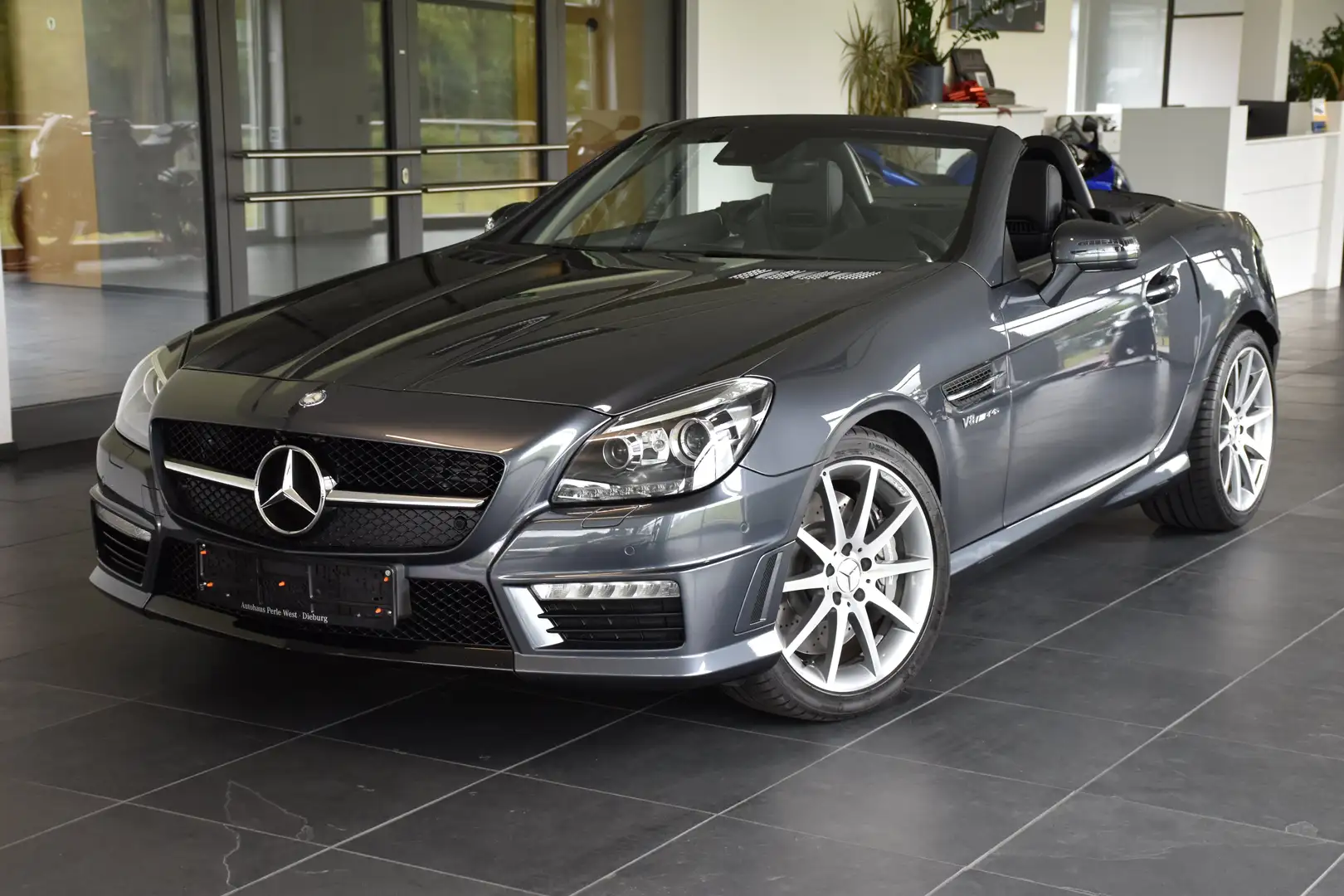 Mercedes-Benz SLK 55 AMG SLK 55 AMG"DRIVER´S PACKAGE"MERCEDESGEPFLEGT" Grau - 1