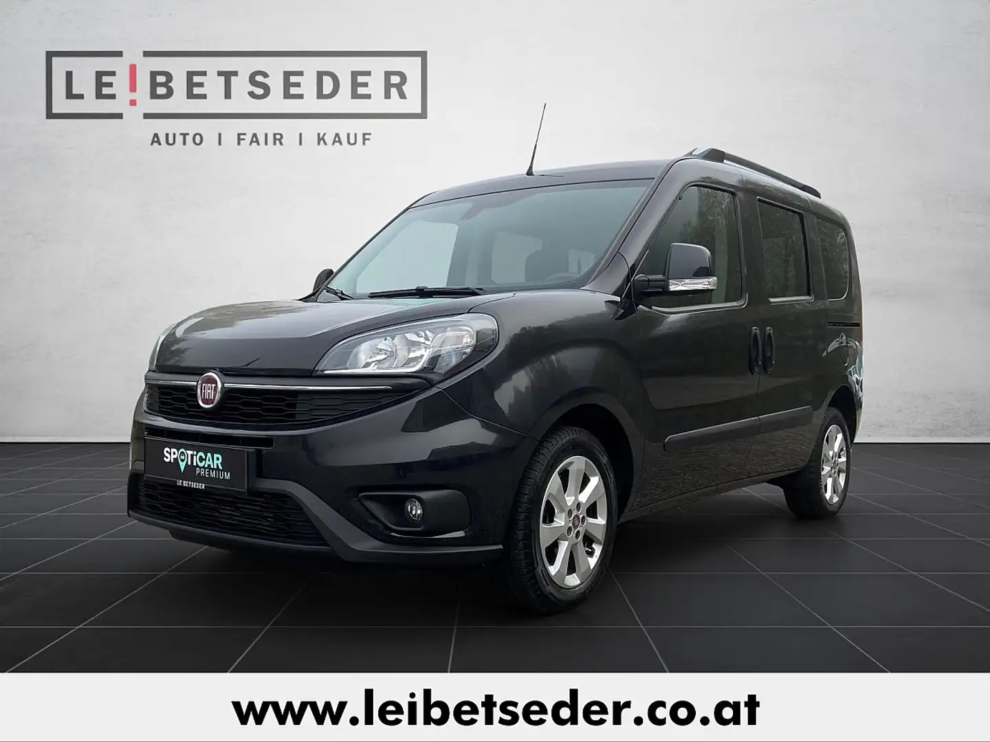 Fiat Doblo L1H1 1,6 MultiJet 120 Executive Schwarz - 1