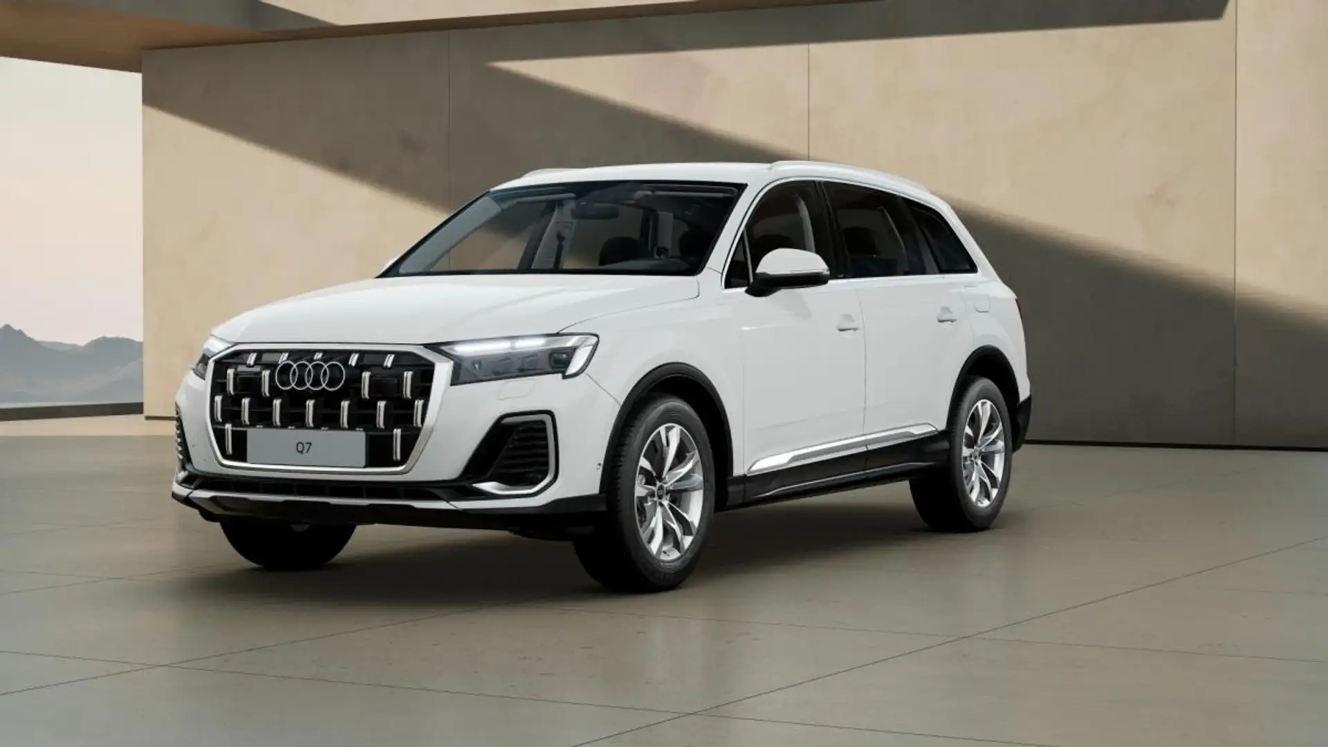 Audi Q7 394PS || PLUG-IN HYBRID || 0,5% VERSTEUERUNG || GE Weiß - 2