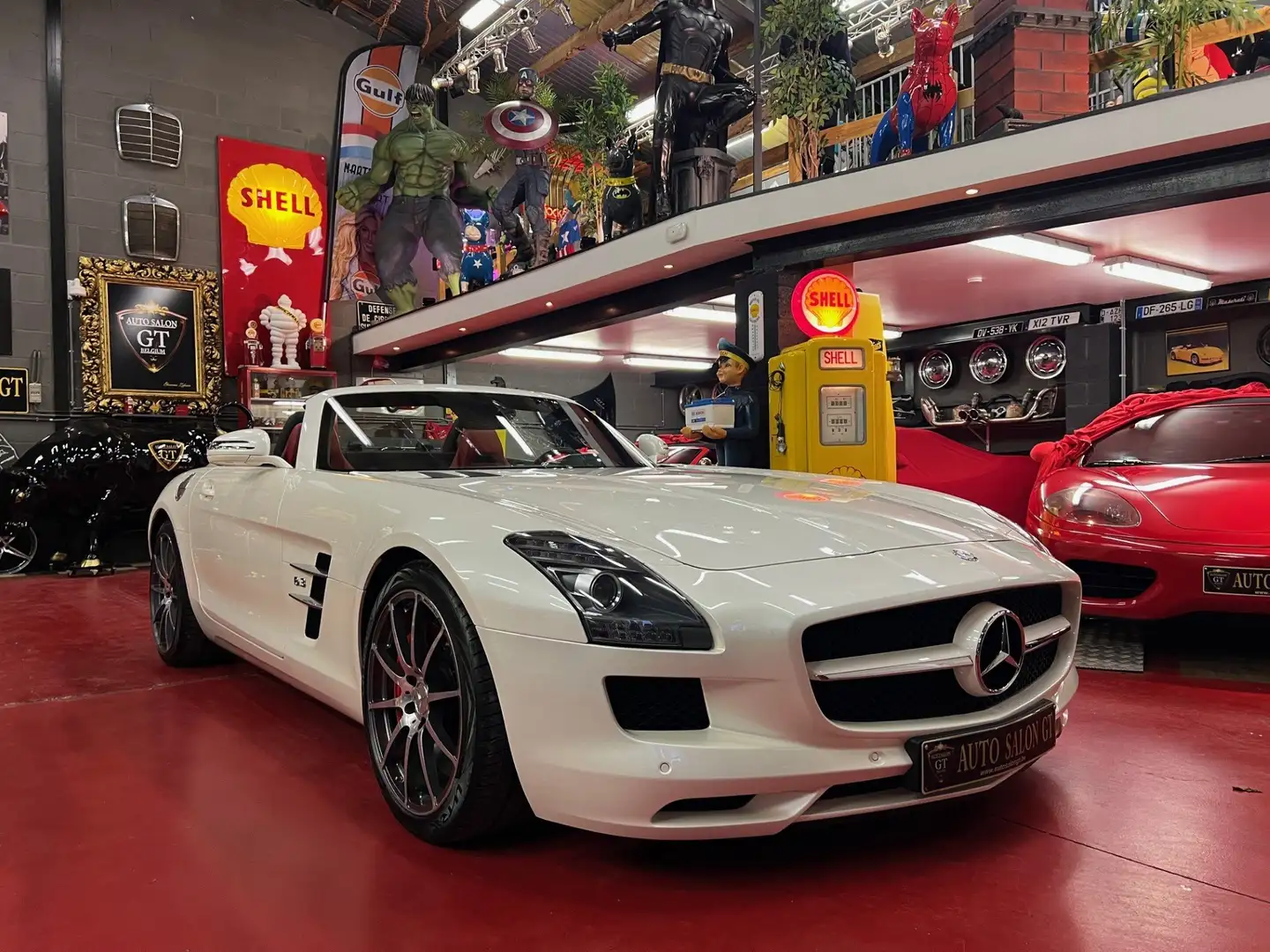Mercedes-Benz SLS Roadster AMG 6.2i V8 Designo !! COC !! Wit - 1