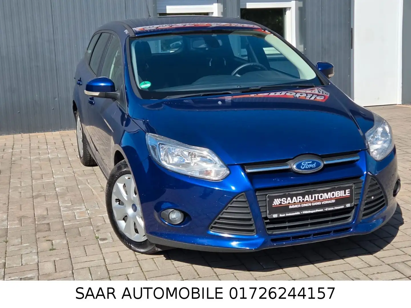 Ford Focus Turnier Trend 1.6TDCI/KLIMAANLAGE/EURO5 Bleu - 1
