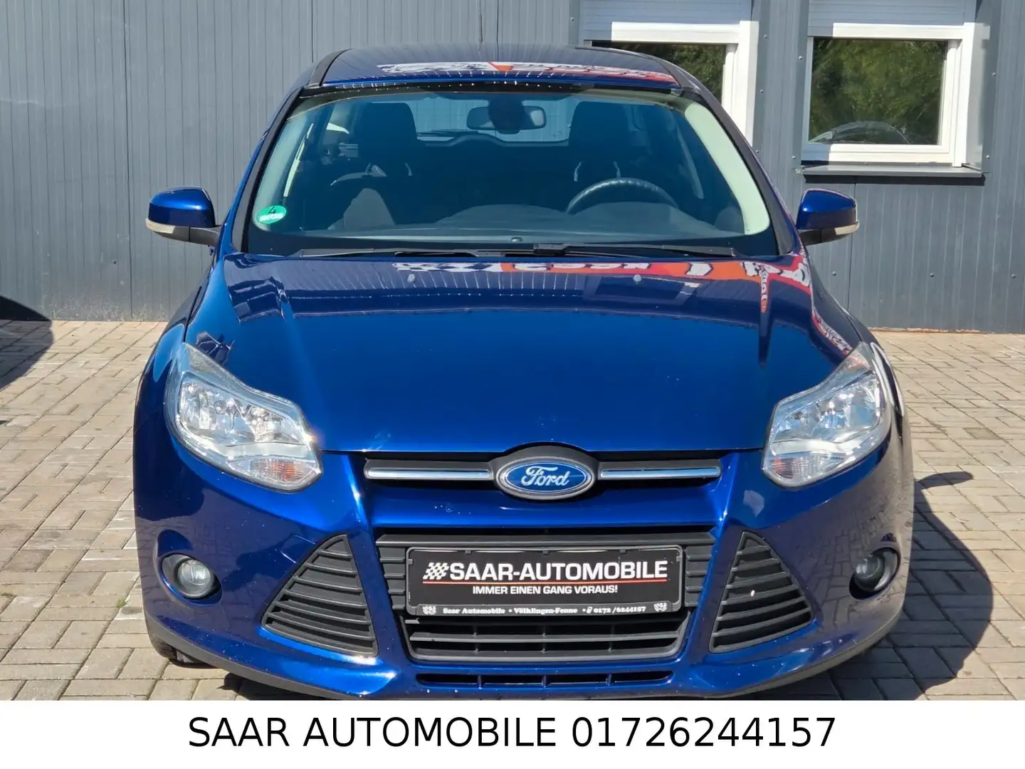 Ford Focus Turnier Trend 1.6TDCI/KLIMAANLAGE/EURO5 Bleu - 2