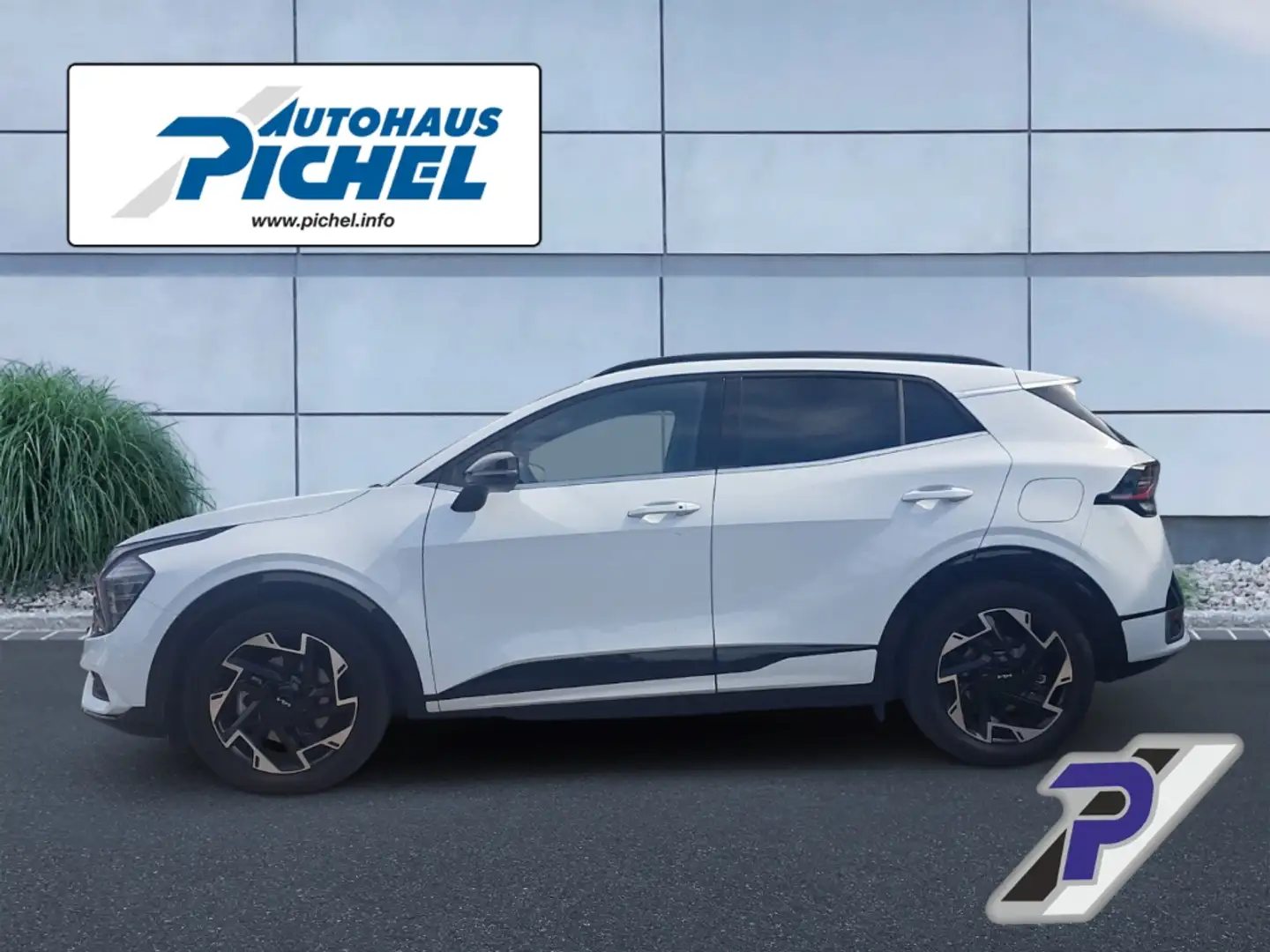 Kia Sportage GT-Line Plug-in Hybrid 4WD PANODACH+ACC+Navi Leder Blanc - 2