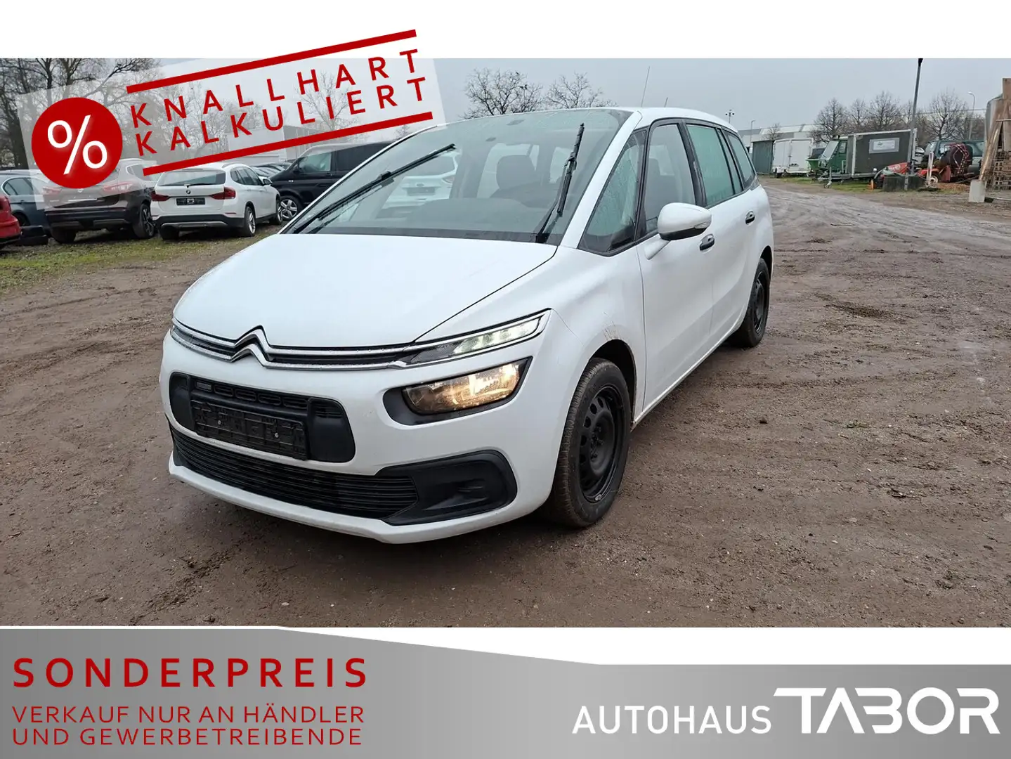 Citroen C4 Grand Picasso 1.2 PureTech 130 Live Klima PDC Weiß - 1