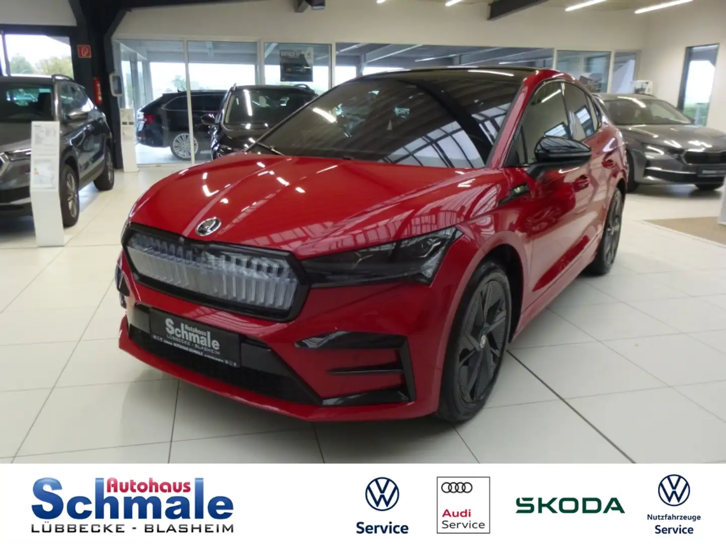 Skoda Enyaq Coupe RS Suite Rot - 1