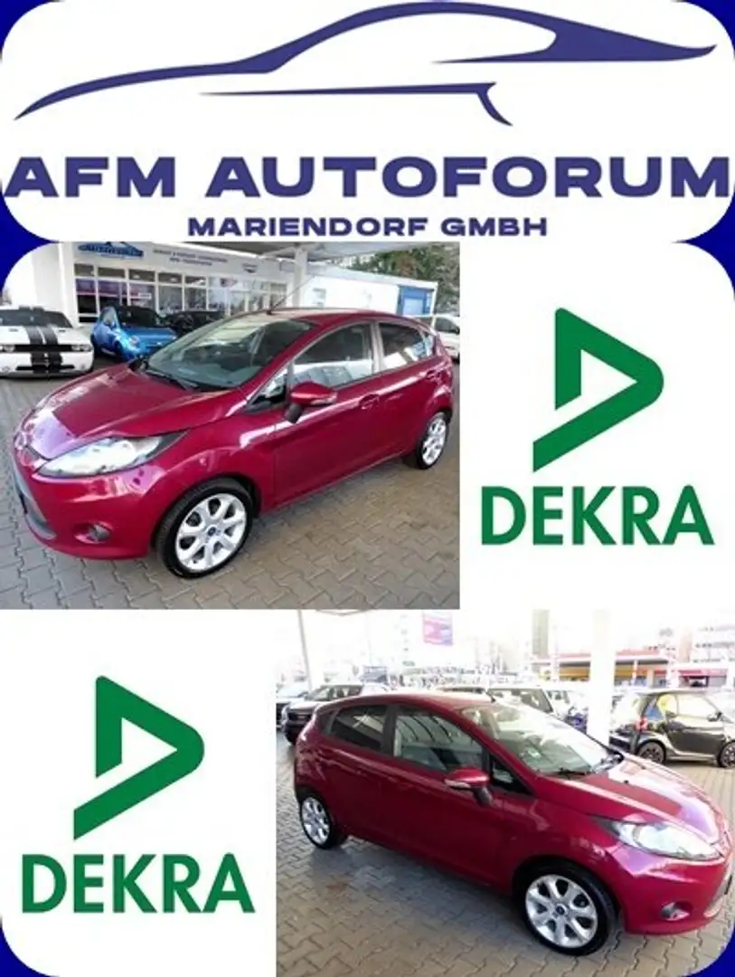 Ford Fiesta 1.25  ChampionsEdition Rouge - 1