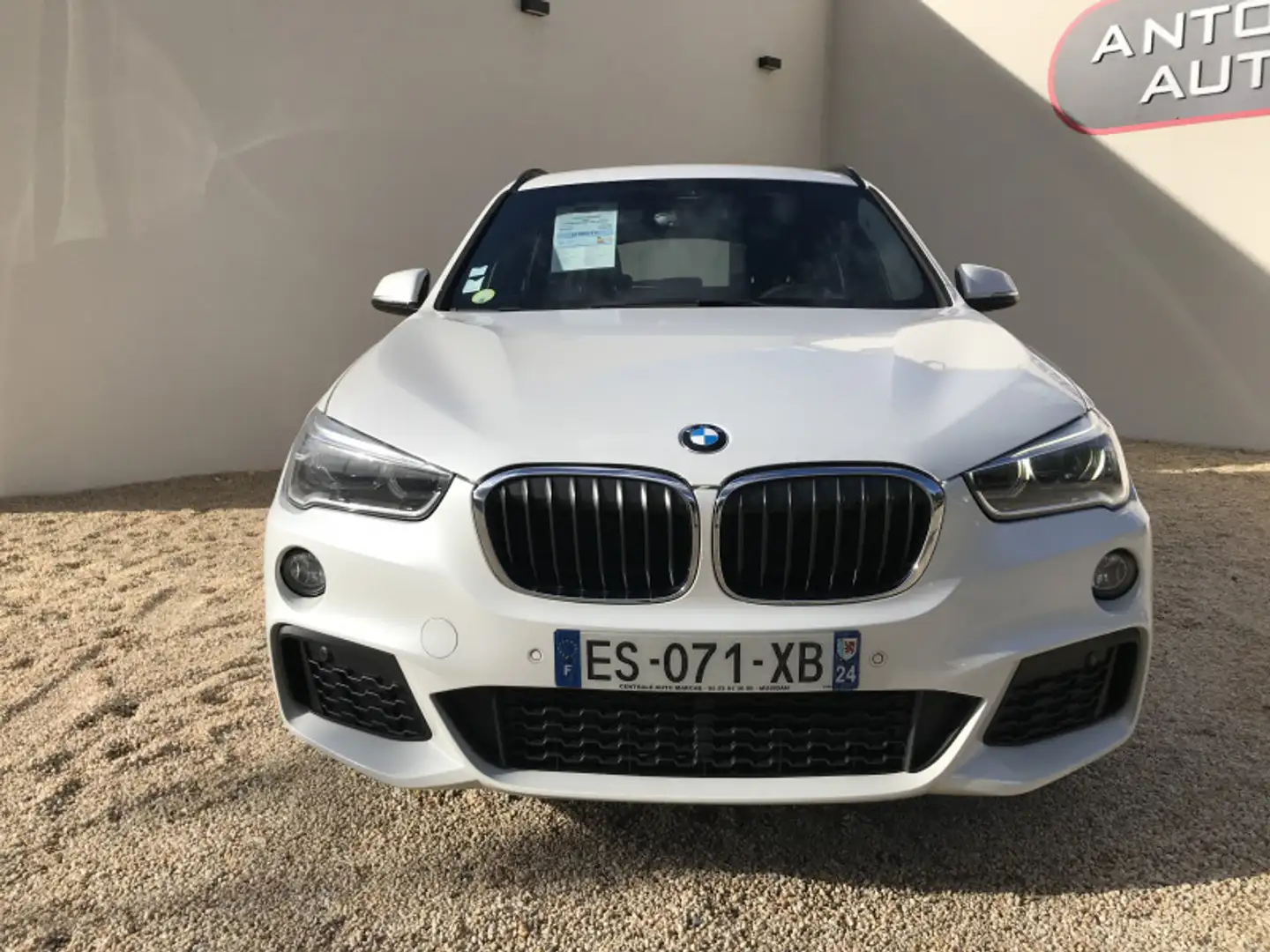 BMW X1 (F48) XDRIVE18D 150CH M SPORT Blanc - 2