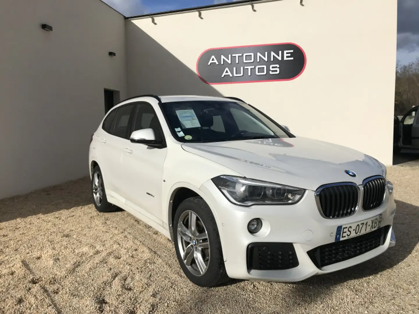 BMW X1 (F48) XDRIVE18D 150CH M SPORT Blanc - 1
