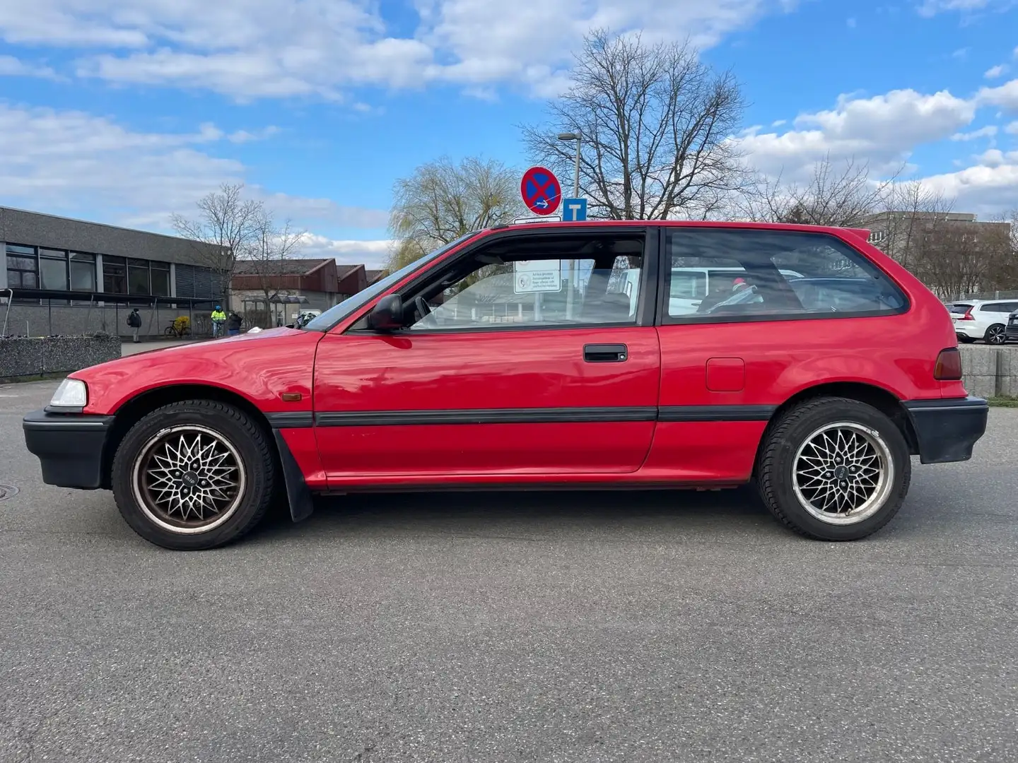 Honda Civic H-Kennzeichen Rot - 2