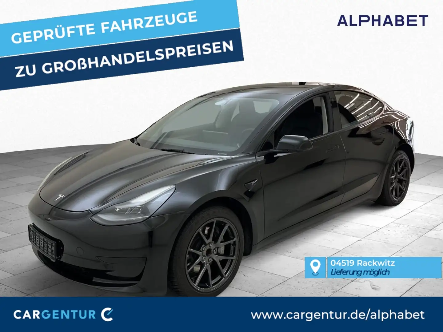 Tesla Model 3 RWD Pano S-Dach Wapu ACC El.Heckkl. Key Schwarz - 1