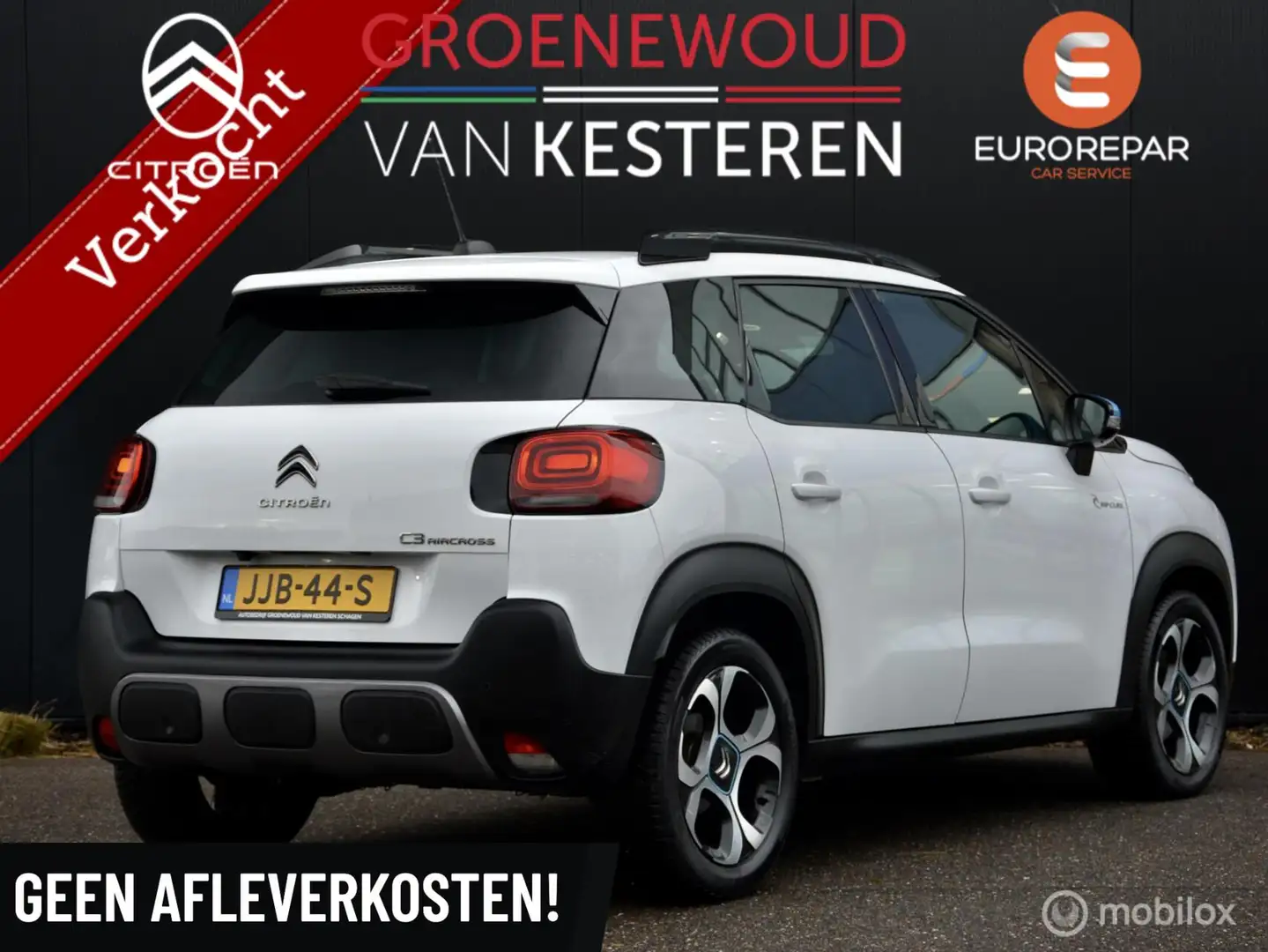 Citroen C3 Aircross 110pk Rip Curl I Schuifdak I Navi I Weiß - 1