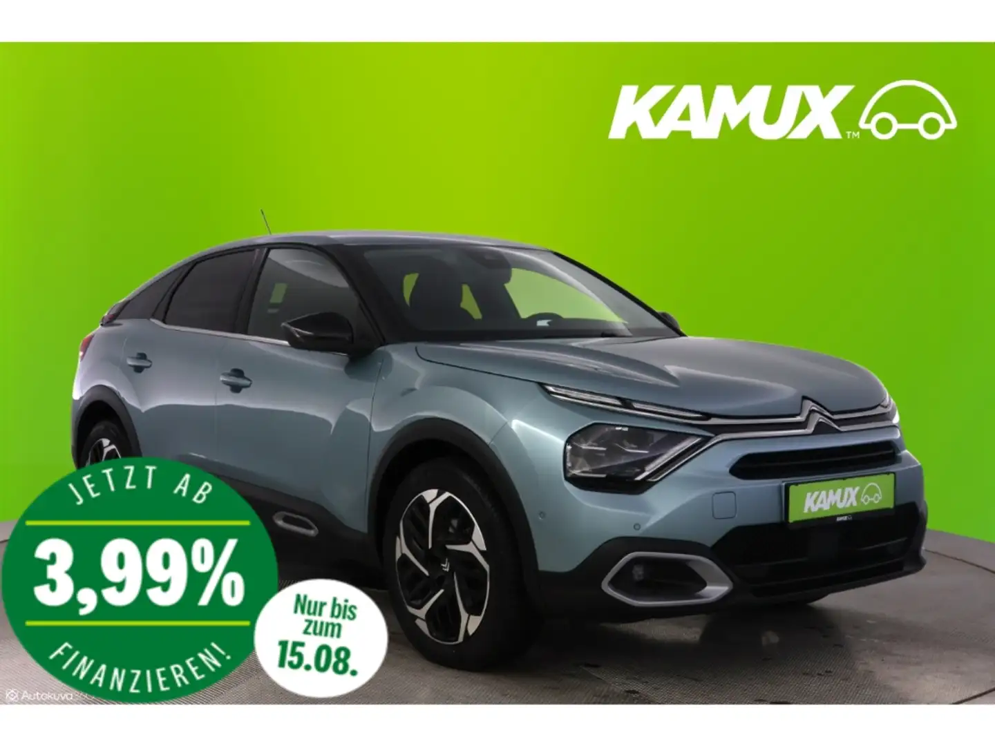 Citroen C4 1.5BHDI Aut.Shine+LED+NAVI+KAMERA+HUD+TEMPO Blue - 1