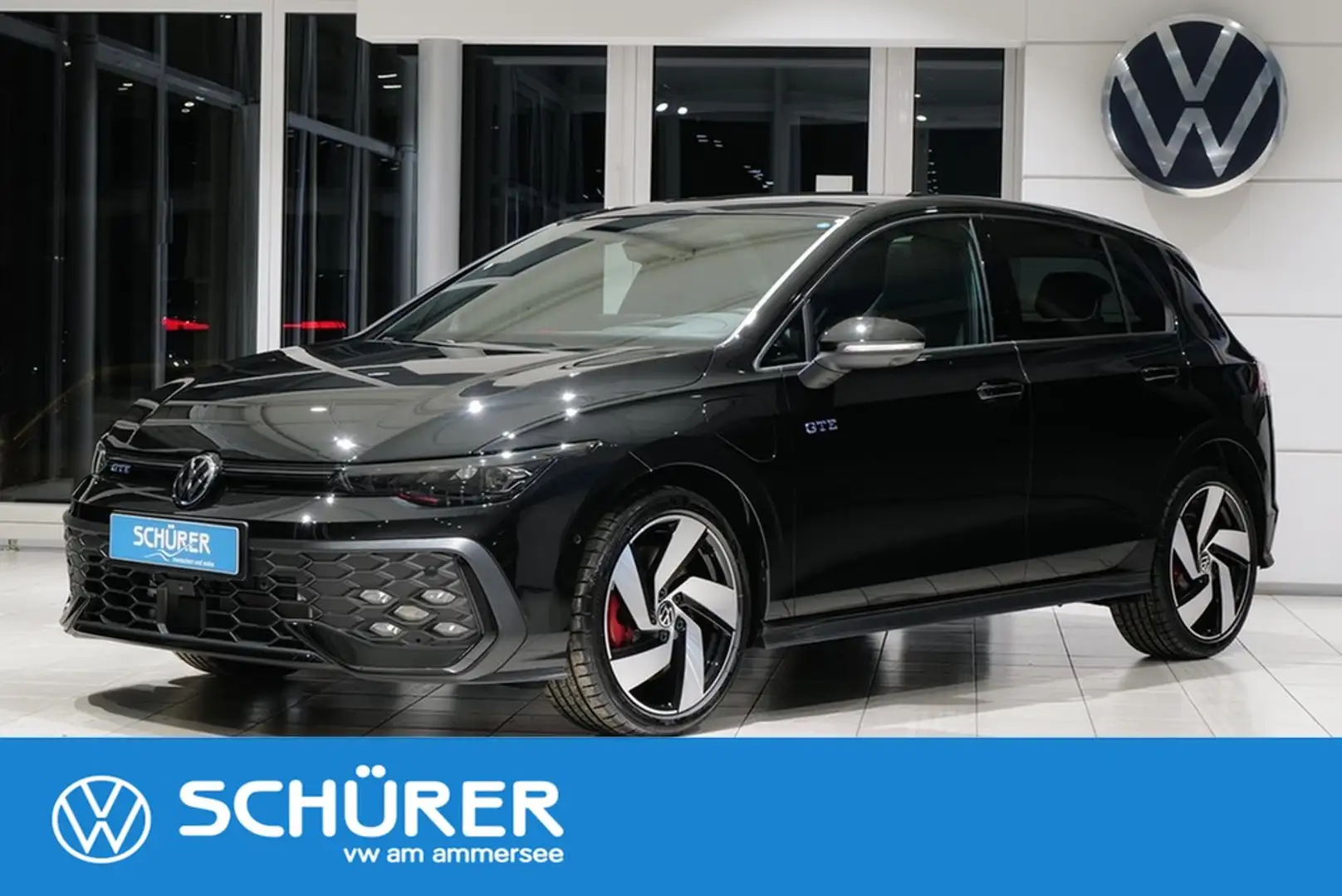 Volkswagen Golf GTE eHybrid !Vollausstattung! AHK Pano DCC 360° HUD... Černá - 1