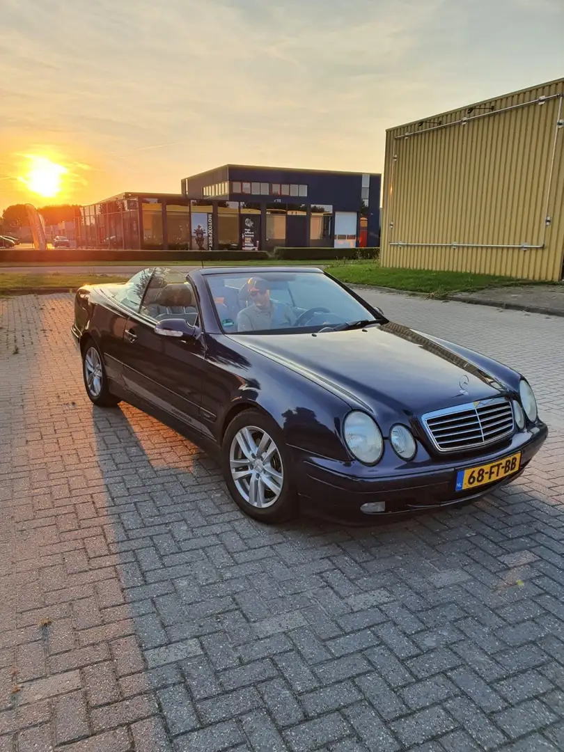 Mercedes-Benz CLK 230 K. Elegance Kék - 2