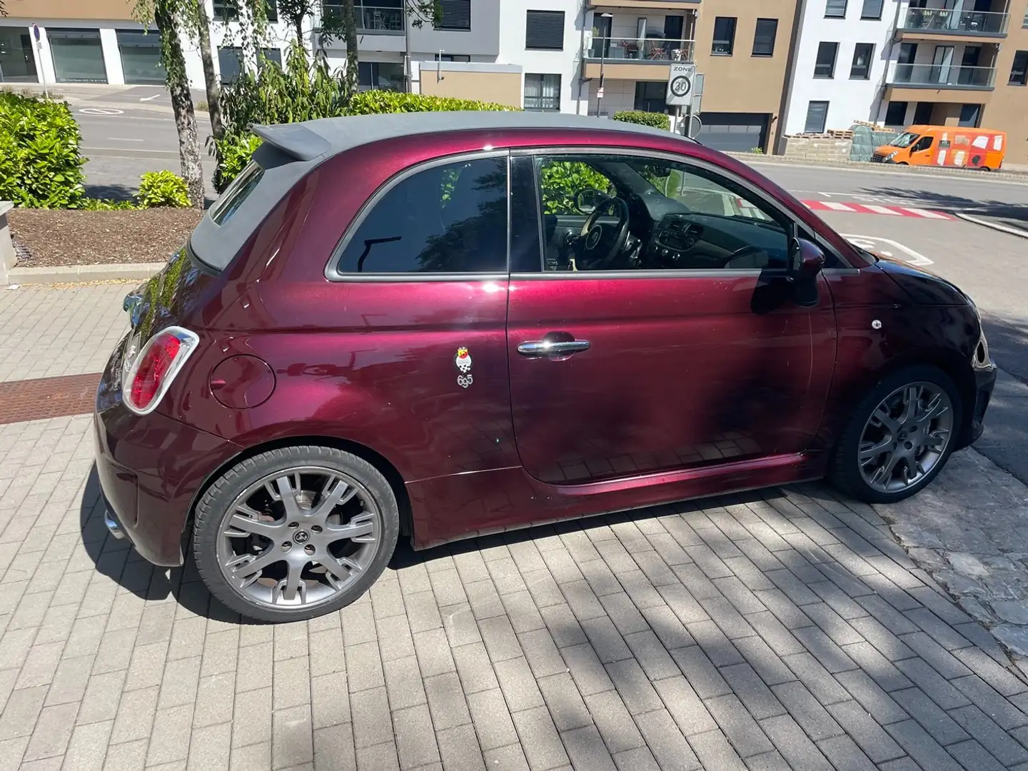 Abarth 695C 1.4 T-Jet 16V  Edizione Maserati Фіолетовий - 1