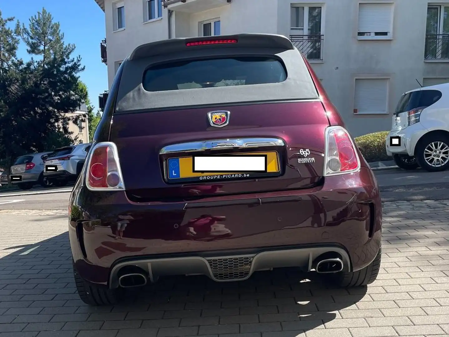 Abarth 695C 1.4 T-Jet 16V  Edizione Maserati Фіолетовий - 2