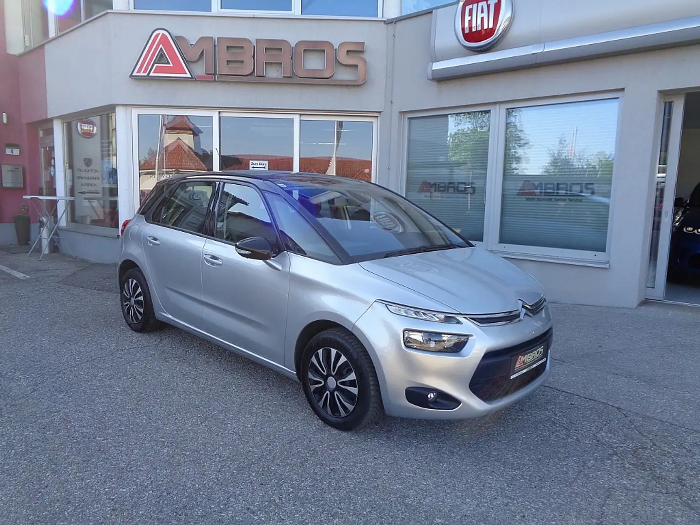 Citroen C4 Picasso BlueHDi 120 6-Gang Seduction Bicolore + Anhänge... Grigio - 1