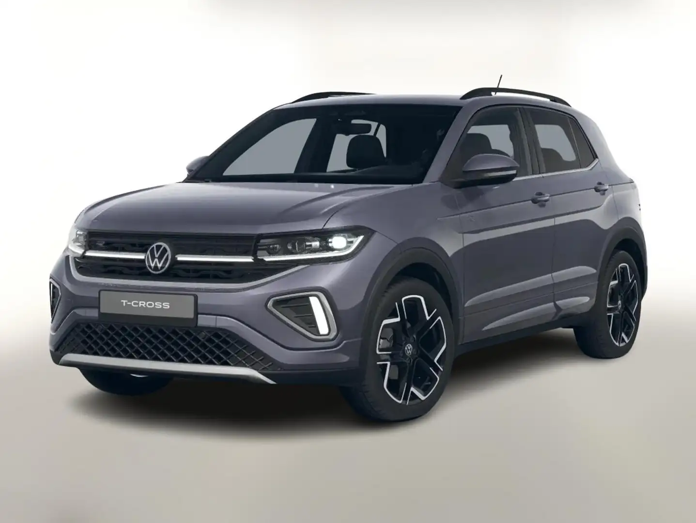 Volkswagen T-Cross R-Line Matrix 18Z Kam SHZ PrivG KeyL PDC 85 kW ... Grau - 1